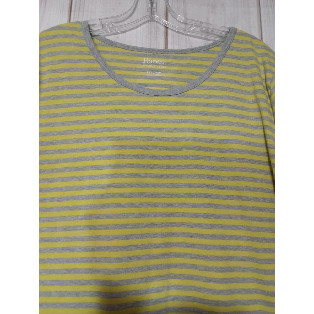 Hanes Shirt Ladies 2x Classic Core Gorp Core - Picture 3 of 6